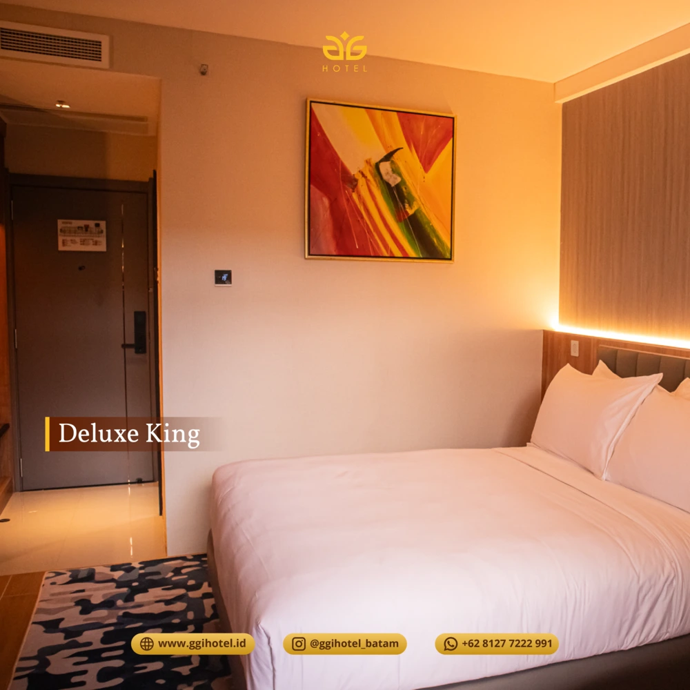 GGi Hotel Batam, Hotel bintang 4 di batam, Deluxe king