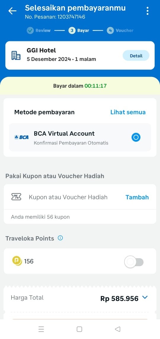 Cara Pesan Hotel di Traveloka