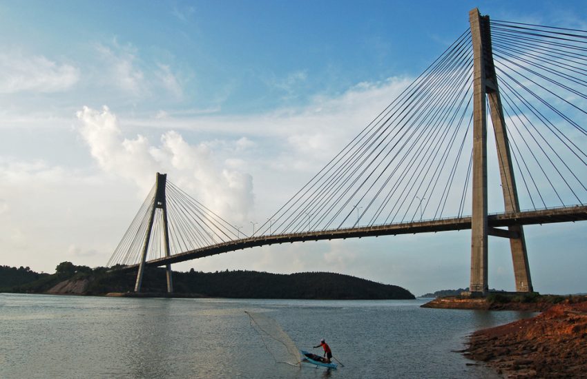 Jembatan barelang wisata di batam