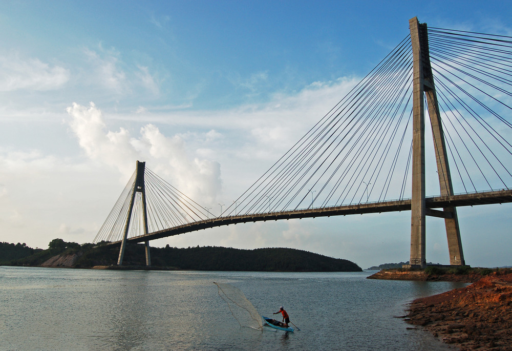 Jembatan barelang wisata di batam (1)